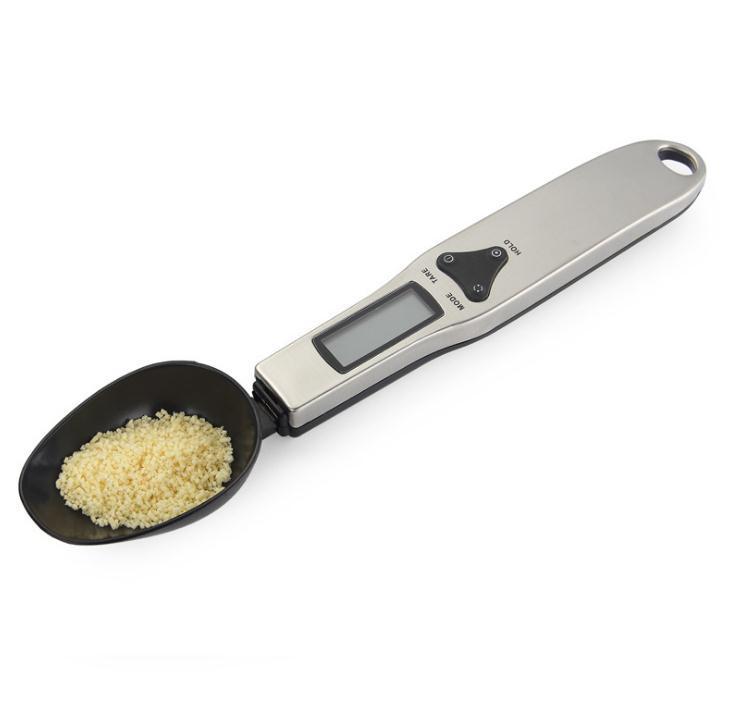 Practical Portable Lcd Digital Kitchen Measuring Spoon Gram Electronic Spoon Weight Volumn Food Scale Wholesale