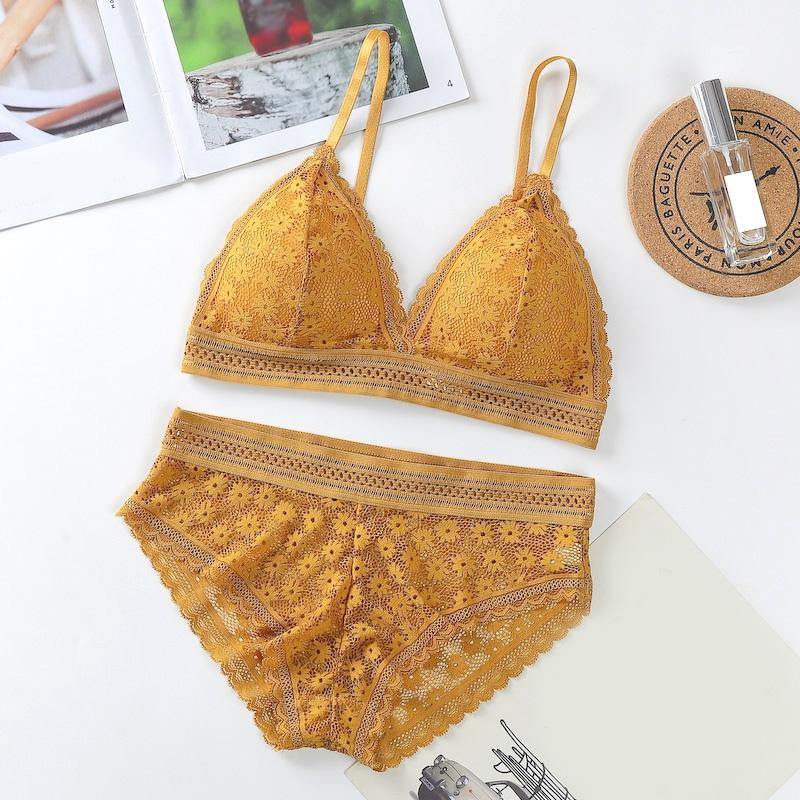 Ladies Cotton Sexy Lace Bra Sets Beauty Back Suit Underwear Two-piece Gather Seamless Women's Underwear Panties, Green
Ladies Cotton Sexy Lace Bra Sets Beauty Back Suit Underwear Two-piece Gather Seamless Women's Underwear Panties, Green