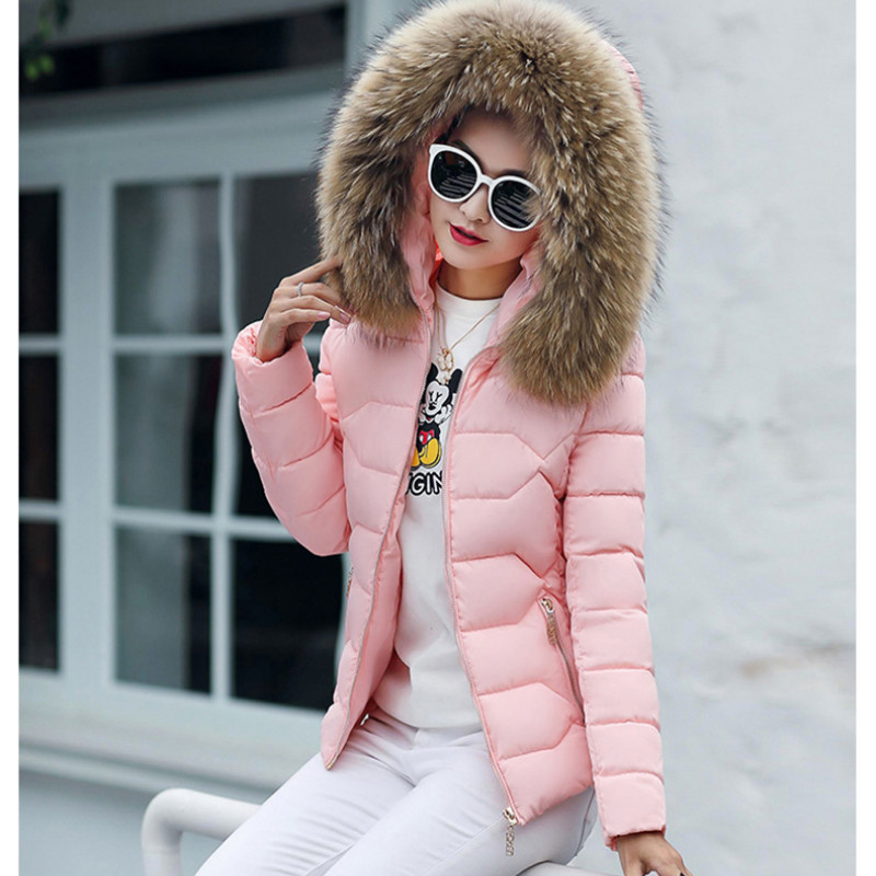 Winter Jacket Women Faux Fur Hooded Parka Coats Female Long Sleeve Thick Warm Snow Wear Jacket Coat Mujer Quilted Tops 201026