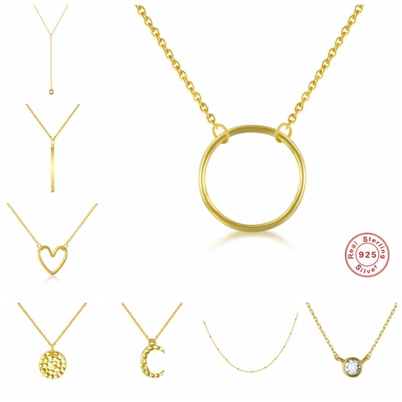 Other GS 925 Sterling Silver Sun Moon Pendant Necklaces For Women Heart Circle Charm Long Tassel Chain Necklace Clavicle Choker
Other GS 925 Sterling Silver Sun Moon Pendant Necklaces For Women Heart Circle Charm Long Tassel Chain Necklace Clavicle Choker
