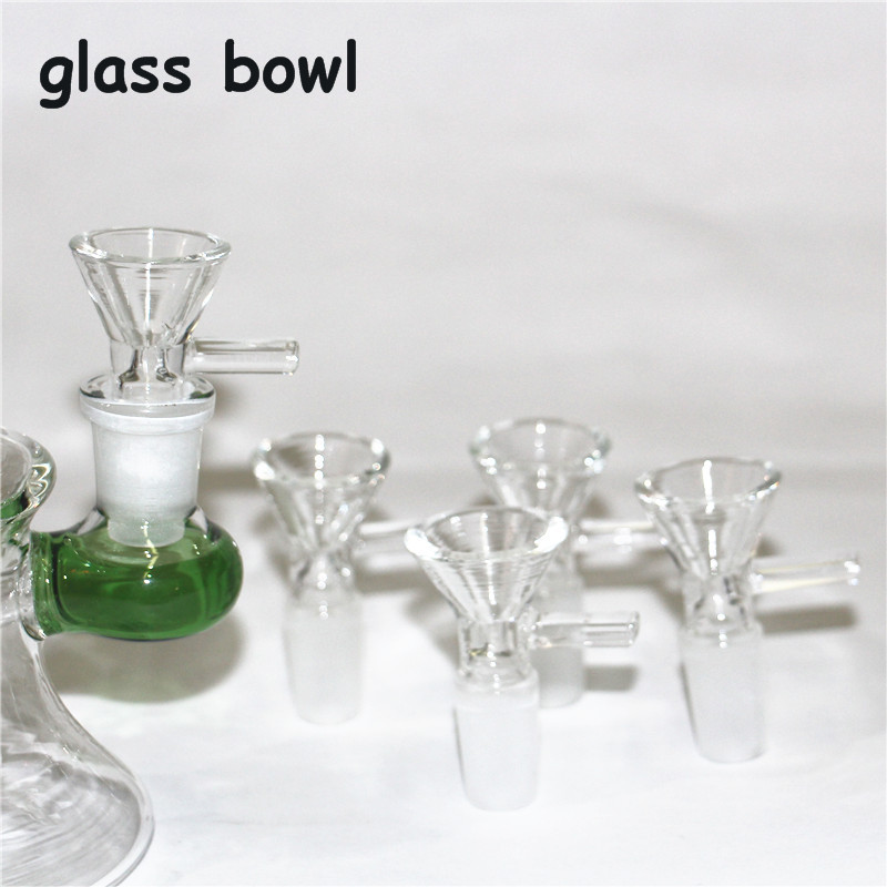 

hookahs Glass Slides Bowl Pieces Bongs Bowls Funnel Rig Accessories Quartz Nails 18mm 14mm Male Female Heady Smoking Water pipes dab rigs Bong Slide ash catcher