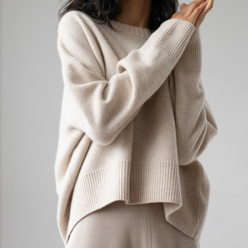 Wixra Ladies Knitted Sweater Women's Pullovers Knit Jumper Autumn Winter Basic Women Sweaters Soft Tops Knitwear 201017