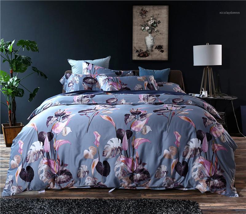 JPcs Tropical Leaves Blossom printed Duvet cover Egyptian cotton Silky Soft Bedding Set Queen King size Bed sheet/Fitted sheet1, Color 3
JPcs Tropical Leaves Blossom printed Duvet cover Egyptian cotton Silky Soft Bedding Set Queen King size Bed sheet/Fitted sheet1, Color 3