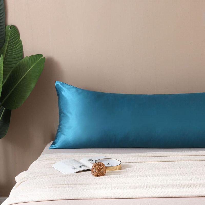 High-end Couple double Pillow case 100% Satin silk pillow cases solid color body size Pillowcases safety No zipper cover, Black
High-end Couple double Pillow case 100% Satin silk pillow cases solid color body size Pillowcases safety No zipper cover, Black