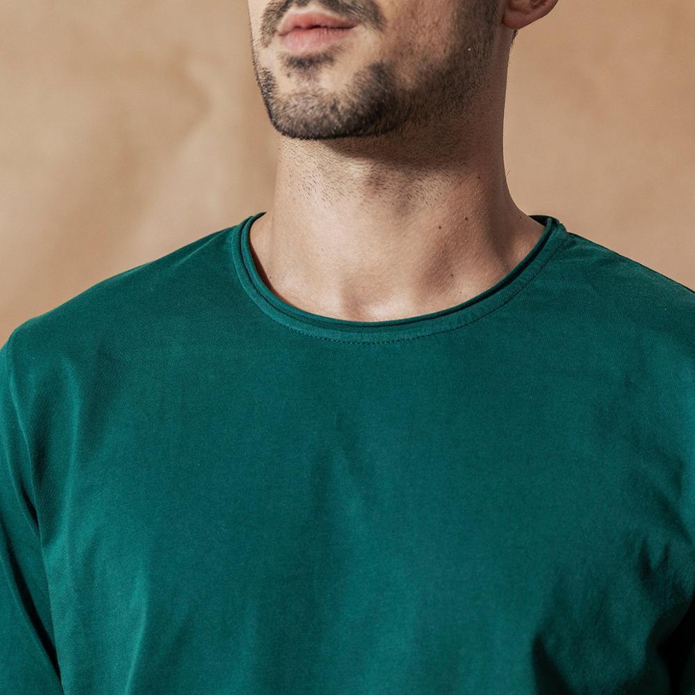 SIMWOOD spring Winter New Long sleeve solid t shirt men raw roll hem t-shirt Texture quality 100% cotton tops 201203, Black
SIMWOOD spring Winter New Long sleeve solid t shirt men raw roll hem t-shirt Texture quality 100% cotton tops 201203, Black