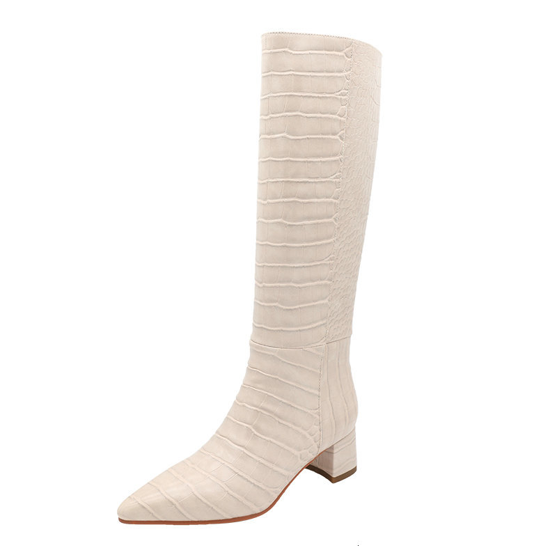 New 2021 Fashion Knee Not Lace-up Pointed Toe Tight High Boots Autumn Winter Party Office Lady Thick Heels Shoes Rb0z, Dark brown
New 2021 Fashion Knee Not Lace-up Pointed Toe Tight High Boots Autumn Winter Party Office Lady Thick Heels Shoes Rb0z, Dark brown
