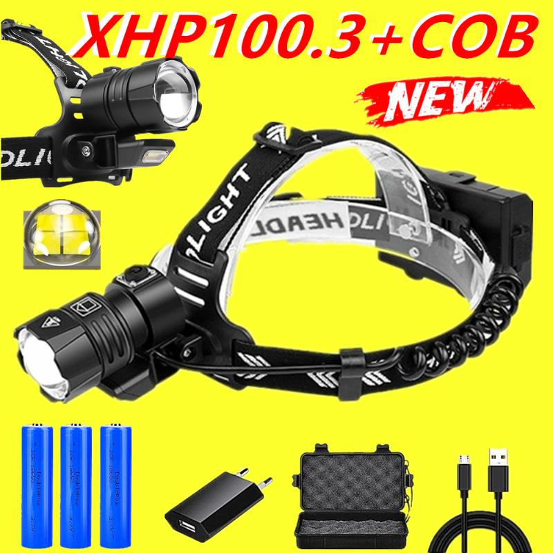 XHP100.3 XHP90.3 led headlight most powerful usb Headlamp 18650 rechargeable head XHP70 head lamp torch Light lantern
XHP100.3 XHP90.3 led headlight most powerful usb Headlamp 18650 rechargeable head XHP70 head lamp torch Light lantern