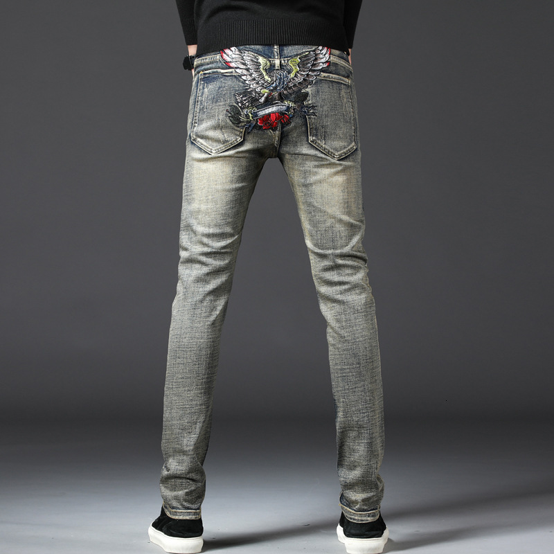 2021 New Ny Grey Jeans Men Streetwear Destroyed Punk Hip Hop Pencil Biker Embroidery Patch Trousers R4ys, Usa size 16 6008
2021 New Ny Grey Jeans Men Streetwear Destroyed Punk Hip Hop Pencil Biker Embroidery Patch Trousers R4ys, Usa size 16 6008