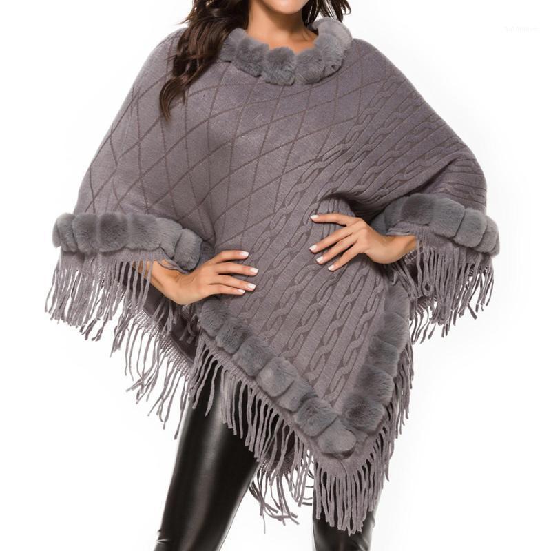 2020 Fashion Women Autumn Winter Round Collar Breathable Solid Color Warm Shawl Outerwear Ladies Loose Loose Shawl Pullover1
2020 Fashion Women Autumn Winter Round Collar Breathable Solid Color Warm Shawl Outerwear Ladies Loose Loose Shawl Pullover1