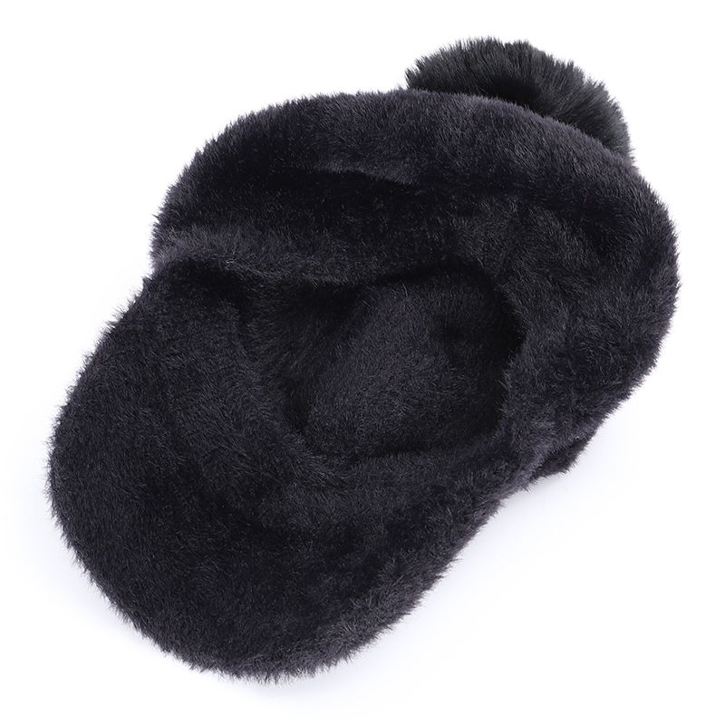 2020 New Fashion Lady Mohair Winter Hat Women Pompom Casual Knit Beanie Warm Berets women's Baseball Cap Wool Visor Bonnet Soft LJ201105