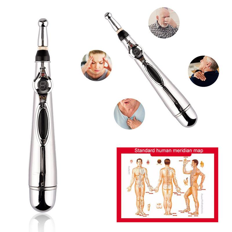 2020 Newst Electronic Acupuncture Pen Electric Meridians Laser Therapy Heal Massage Pen Meridian Energy Relief Pain Massager
2020 Newst Electronic Acupuncture Pen Electric Meridians Laser Therapy Heal Massage Pen Meridian Energy Relief Pain Massager