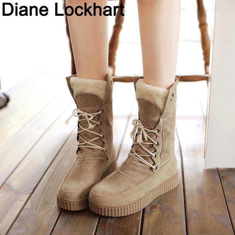 2020 large size 34-43 lace up Boots Women Add Warm Fur Platform winter Shoes woman snow Boots plush flat heel Zapatos De Mujer1, Black
2020 large size 34-43 lace up Boots Women Add Warm Fur Platform winter Shoes woman snow Boots plush flat heel Zapatos De Mujer1, Black