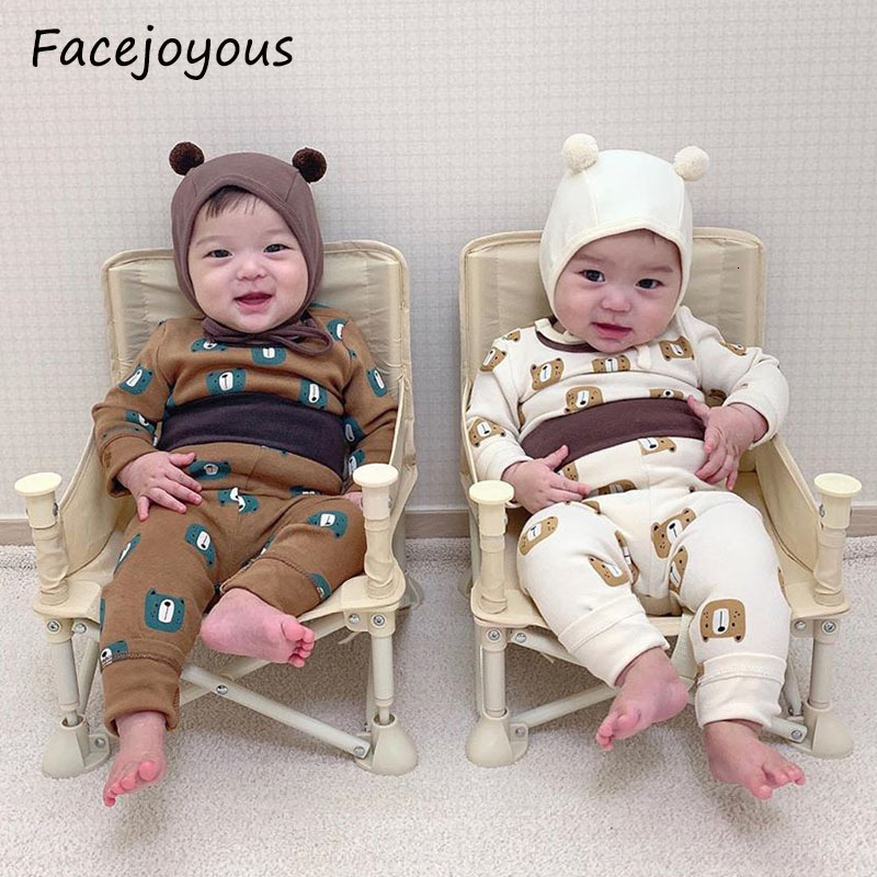 2021 New Clothes Set Bear Print Kids Long Sleeve t Shirt Tops and Pants Legging 2pcs Children Pajamas Suit Baby Home Clothing Yoqw, C113brown2pcs
2021 New Clothes Set Bear Print Kids Long Sleeve t Shirt Tops and Pants Legging 2pcs Children Pajamas Suit Baby Home Clothing Yoqw, C113brown2pcs