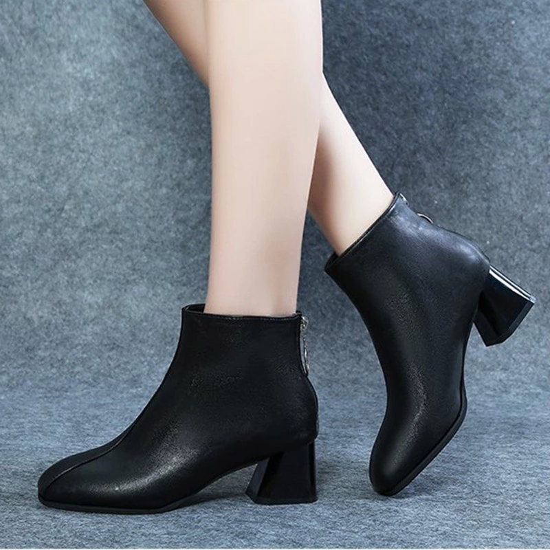 Plus Size Women Ankle Boots Black Square Heels Booties Office Dress Shoes 2020 Winter Autumn High Heels Riding botas mujer 8624N #fI1w
Plus Size Women Ankle Boots Black Square Heels Booties Office Dress Shoes 2020 Winter Autumn High Heels Riding botas mujer 8624N #fI1w