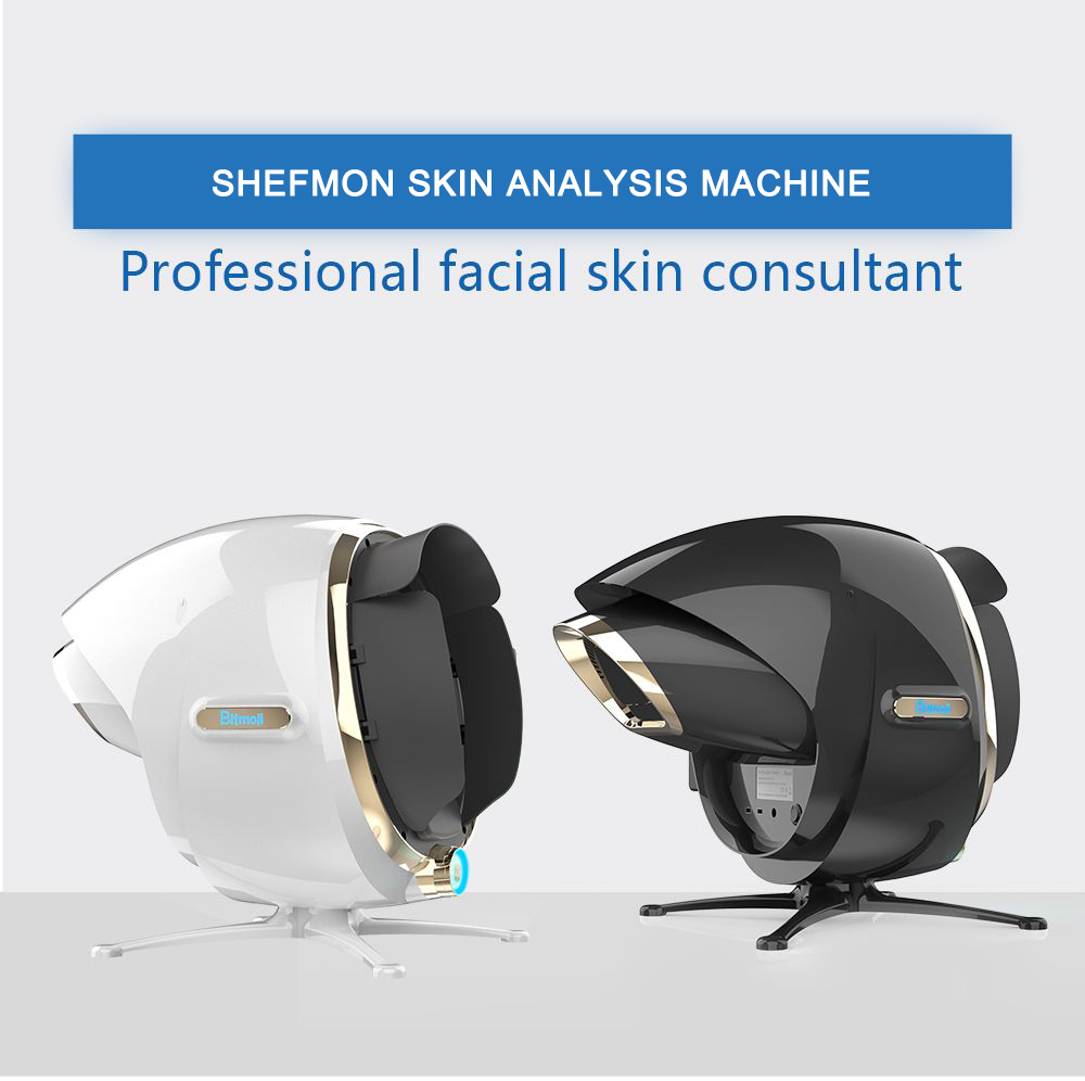 Portable 3d Small Face Analysis Moisture Analyzer facial detector Dream Mirror Skin Color Skin Test Analyzer Machine For Medical