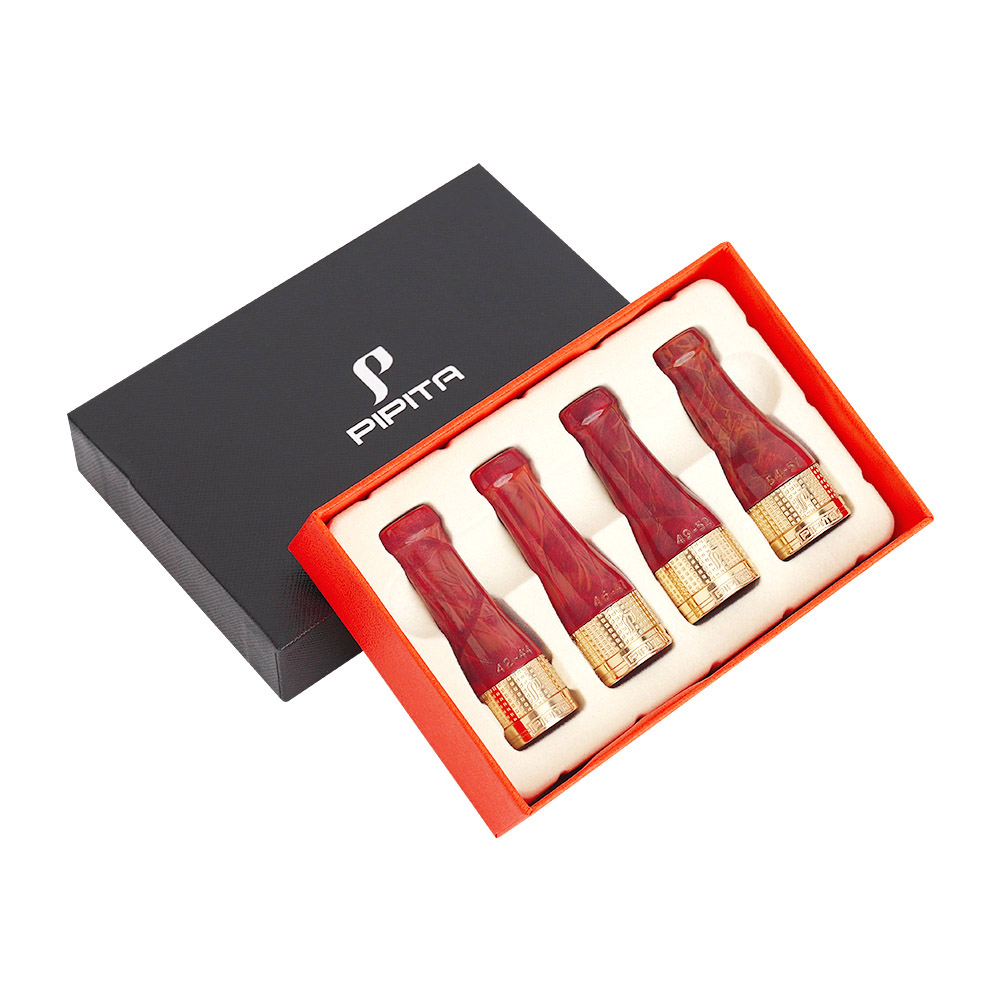 PIPITA Cigar Smoker Pipe Set for Short Cigar Mouthpiece Smoking Cigarette Cigar Pure Copper Resin Holder Nozzle 4 Sizes
PIPITA Cigar Smoker Pipe Set for Short Cigar Mouthpiece Smoking Cigarette Cigar Pure Copper Resin Holder Nozzle 4 Sizes