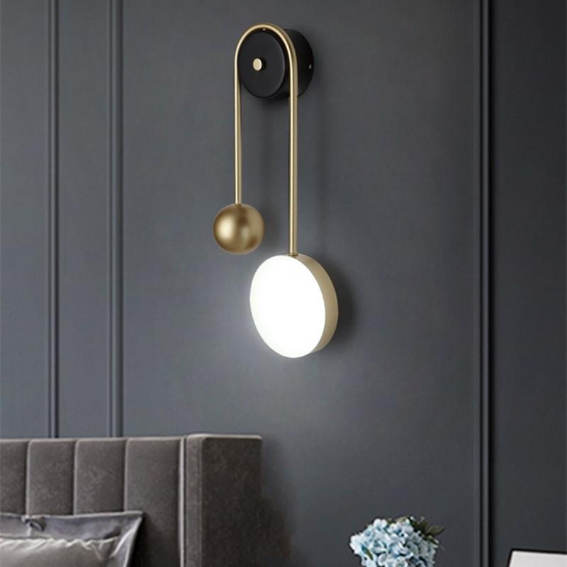 Nordic light luxury simple wall lamp bedroom bedside living room background wall lamp aisle
Nordic light luxury simple wall lamp bedroom bedside living room background wall lamp aisle