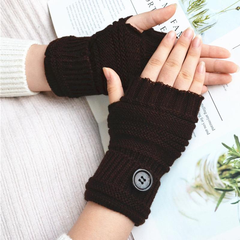 Women Knitted Arm Fingerless Winter Gloves Unisex Soft Warm Mitten Support 
Women Knitted Arm Fingerless Winter Gloves Unisex Soft Warm Mitten Support