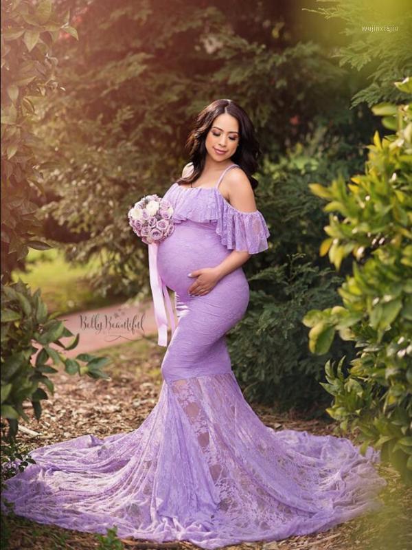 New Maternity Dress Photography Sling Off Shoulder Chiffon Lace Long Pregnancy Fish Tail Dress Baby Shower For Photoshoot1, Pink
New Maternity Dress Photography Sling Off Shoulder Chiffon Lace Long Pregnancy Fish Tail Dress Baby Shower For Photoshoot1, Pink