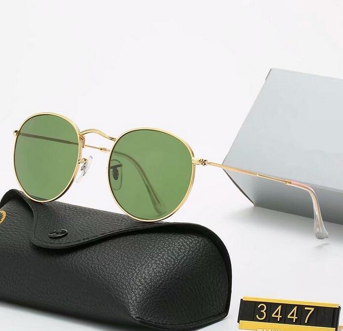 Designer Sunglasses Brand UV400 Eyewear Metal Gold Frame Sun Glasses Men Women Mirror Sunglasses Polaroid Glass Lens With Box
Designer Sunglasses Brand UV400 Eyewear Metal Gold Frame Sun Glasses Men Women Mirror Sunglasses Polaroid Glass Lens With Box