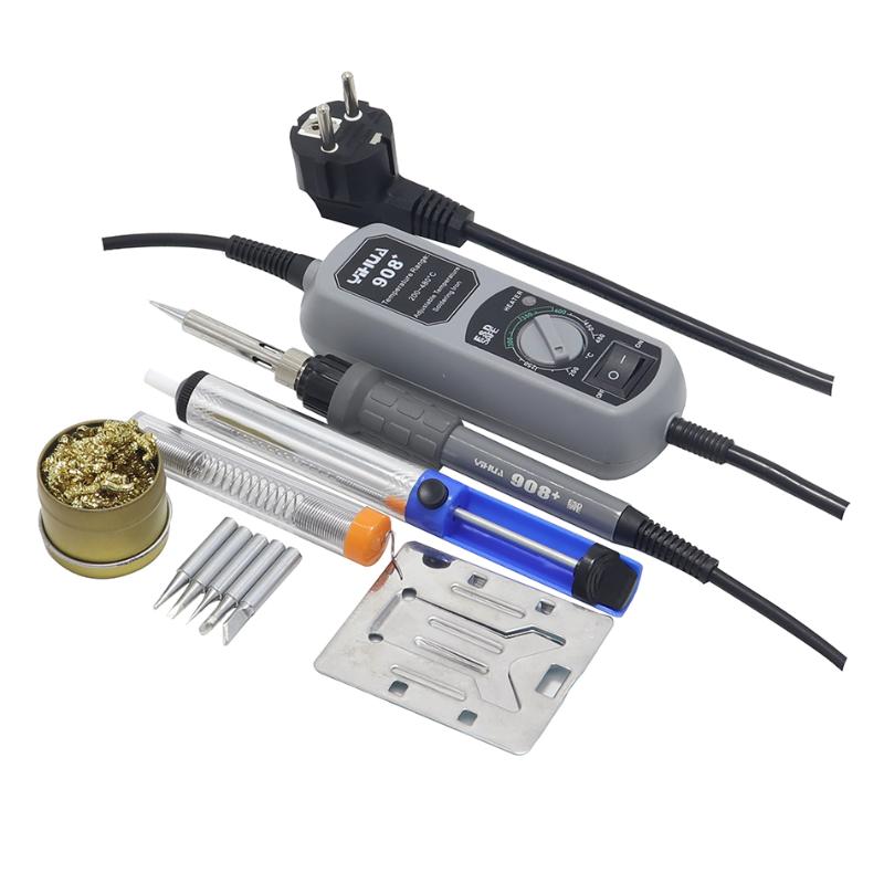 YIHUA 908 908D Mini Electric Soldering Irons Portable Adjustable Soldering Tool and Iron and Suction Cup
YIHUA 908 908D Mini Electric Soldering Irons Portable Adjustable Soldering Tool and Iron and Suction Cup