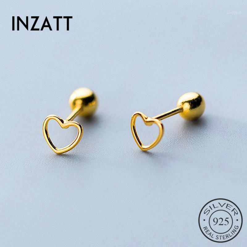 Stud INZAReal 925 Sterling Silver Minimalist Hollow Heart Earrings For Fashion Women Party Fine Jewelry Bead Cute Accessories1
Stud INZAReal 925 Sterling Silver Minimalist Hollow Heart Earrings For Fashion Women Party Fine Jewelry Bead Cute Accessories1