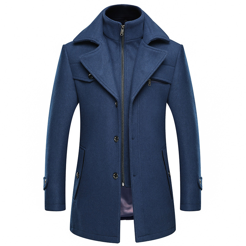 Casual Thicken Warm Mens Winter Coat Men T200117