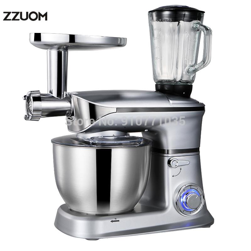 ZZUOM 6.5L Dough Kneading Machine Chef Machine Fully Automatic Egg Beater Multifunctional Mixer And Pasta With Blender
ZZUOM 6.5L Dough Kneading Machine Chef Machine Fully Automatic Egg Beater Multifunctional Mixer And Pasta With Blender