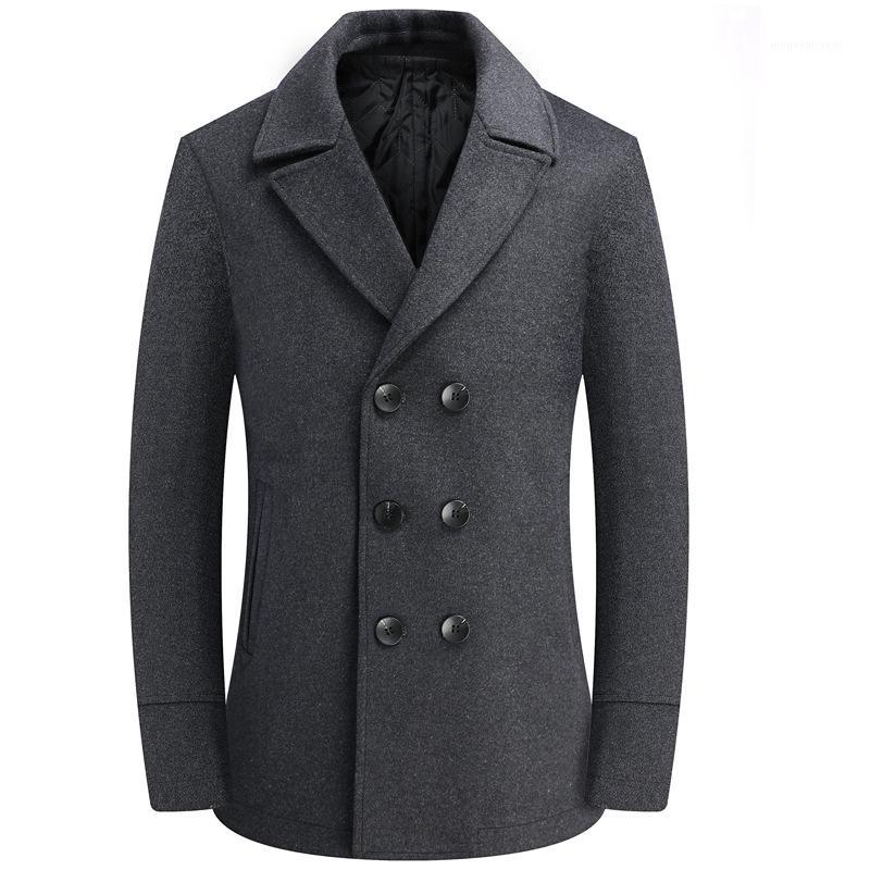 Winter Gray Woolen Coat Male Double Breasted Overcoat Wool Men Coat Long Sleeve Thick Blend Boy Plus Size 4xl Windbreaker1, Black
Winter Gray Woolen Coat Male Double Breasted Overcoat Wool Men Coat Long Sleeve Thick Blend Boy Plus Size 4xl Windbreaker1, Black