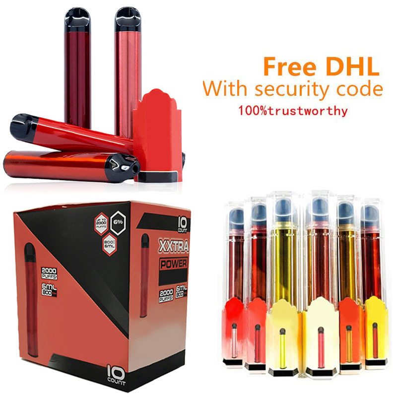 Bang XXL Disposable Vape Pen Device 800mAh Batterys 6ml Pods 2000 Puffs Bang XXtra Vapor Kit Bang XL xtra posh plus xl
Bang XXL Disposable Vape Pen Device 800mAh Batterys 6ml Pods 2000 Puffs Bang XXtra Vapor Kit Bang XL xtra posh plus xl