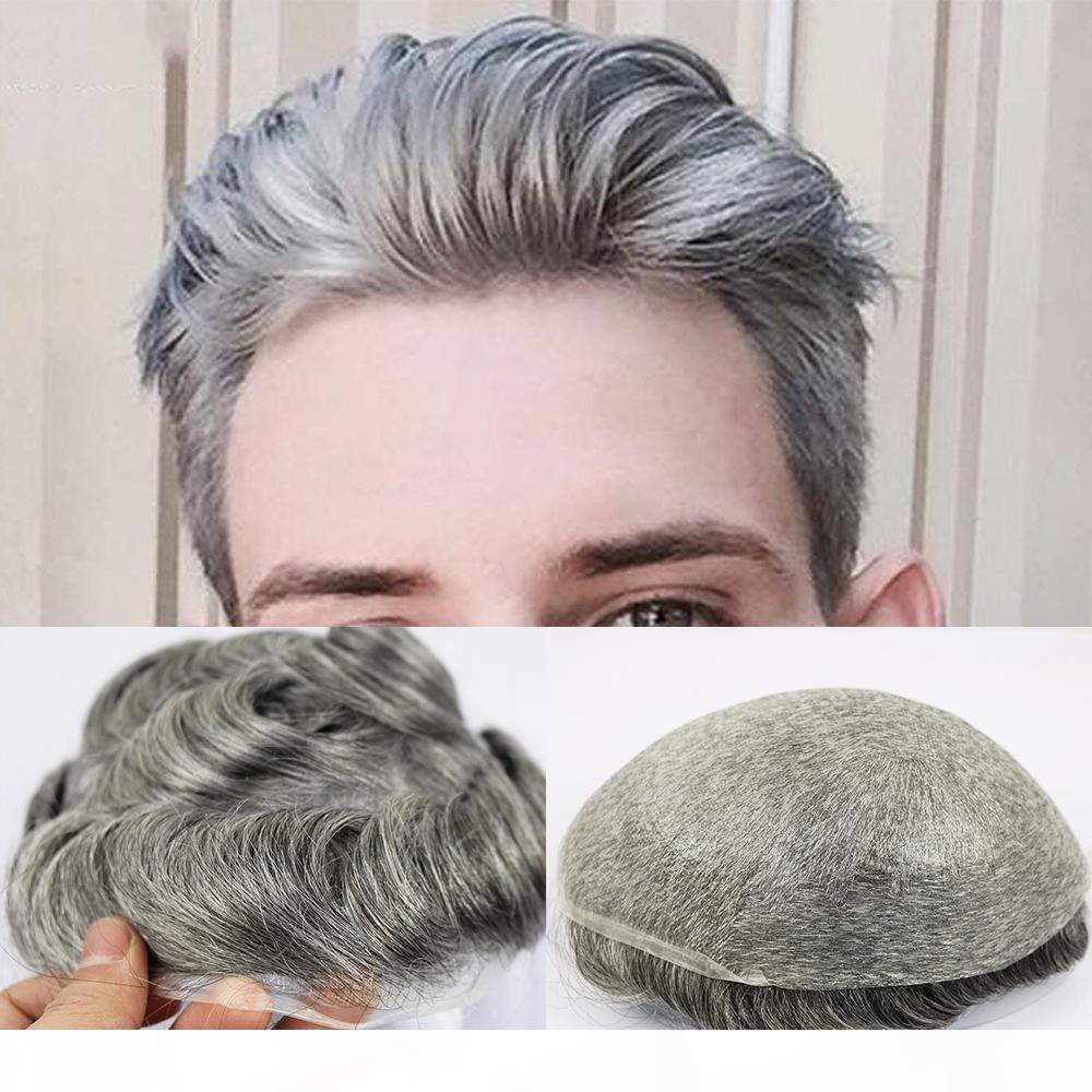 Thin Skin Toupee for Men Men's Hair Pieces Replacement System 1B65 Color Human Hair Mens Wig, Black
Thin Skin Toupee for Men Men's Hair Pieces Replacement System 1B65 Color Human Hair Mens Wig, Black