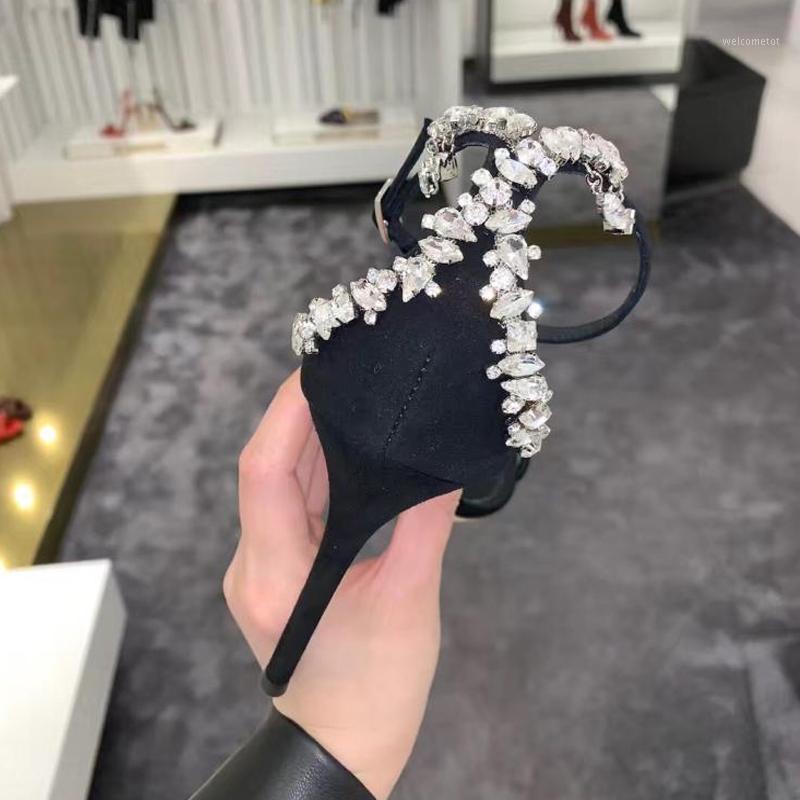 Charm2021 Star's Same Model New Type of Diamond Net Red High Heeled Shoes Slim Heel Sexy Versatile Black One Belt Sandals Female1, Black 8cm
Charm2021 Star's Same Model New Type of Diamond Net Red High Heeled Shoes Slim Heel Sexy Versatile Black One Belt Sandals Female1, Black 8cm