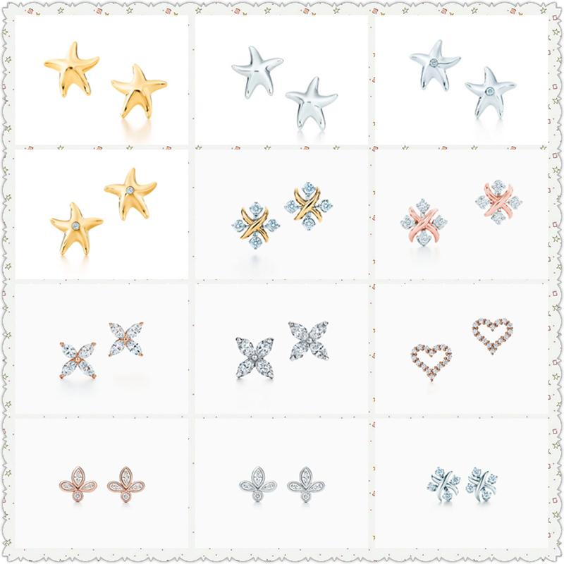 S925 Sterling Silver Earrings,Starfish Heart-Shaped,High Quality With Logo,Women Valentine's Day Gift Jewelry
S925 Sterling Silver Earrings,Starfish Heart-Shaped,High Quality With Logo,Women Valentine's Day Gift Jewelry