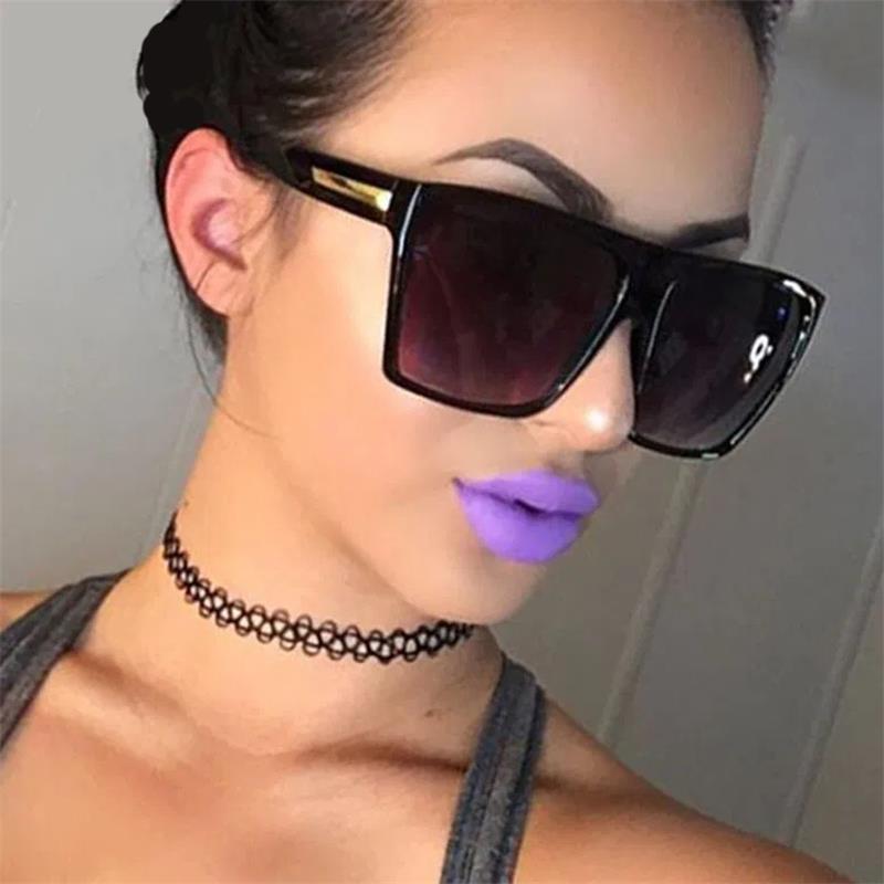 Sunglasses Luxury Designer Black Women Brand Flat Top Retro Oversize Sun Glasses UV400 Men Square Goggles Large Eyewear
Sunglasses Luxury Designer Black Women Brand Flat Top Retro Oversize Sun Glasses UV400 Men Square Goggles Large Eyewear