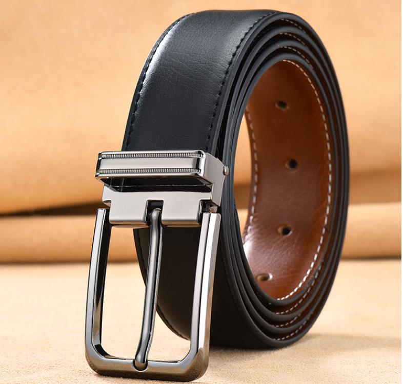 Fashion Two In One Men's Genuine Leather Belt Business Dress Belt Reversible Belts for Man with Gifts box, Black;brown
Fashion Two In One Men's Genuine Leather Belt Business Dress Belt Reversible Belts for Man with Gifts box, Black;brown