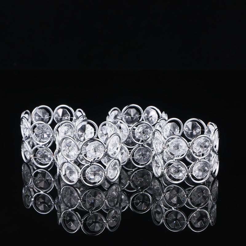4 Pcs Metal Napkin Rings Sparkly Crystal Napkin Holders Wedding Centerpieces Rings Romantic Buckles (Silver
4 Pcs Metal Napkin Rings Sparkly Crystal Napkin Holders Wedding Centerpieces Rings Romantic Buckles (Silver