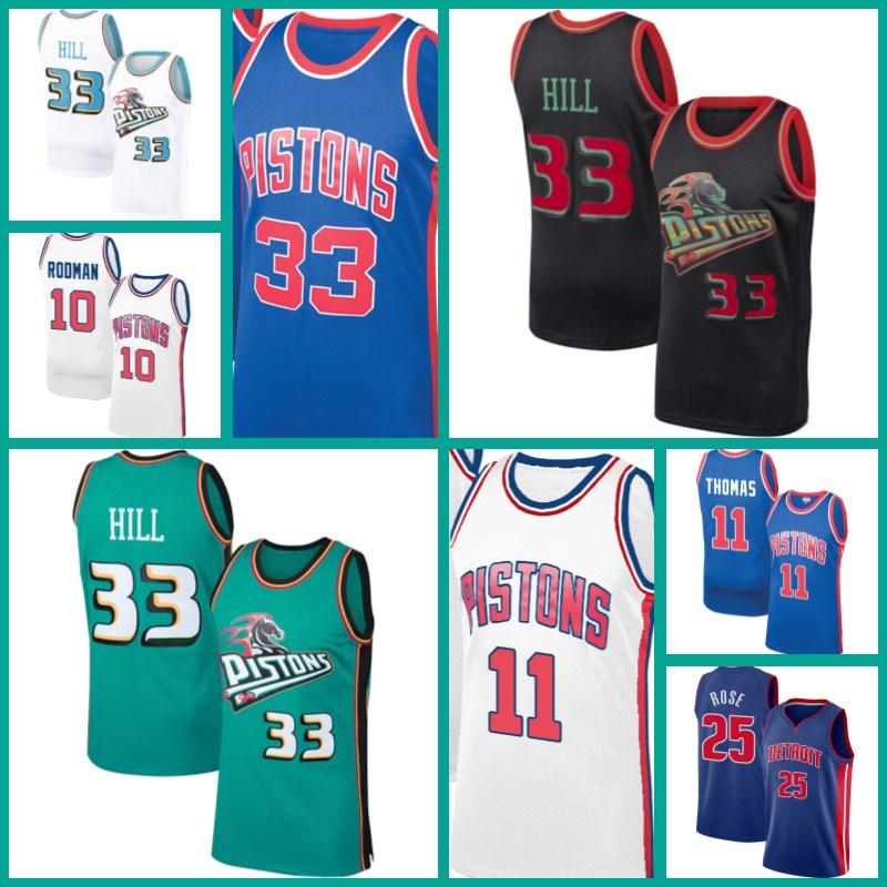 Detroit Pistons Jersey Charlotte Hornets Lamelo Grant Ball Hill Isiah Dennis Thomas Rodman Derrick 25 Rose Men Baskeball
Detroit Pistons Jersey Charlotte Hornets Lamelo Grant Ball Hill Isiah Dennis Thomas Rodman Derrick 25 Rose Men Baskeball