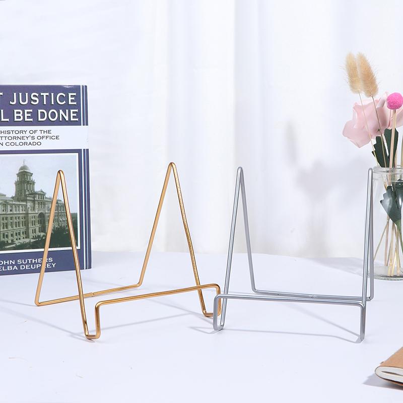 1PC S/M Iron Art Display Stand Dish Rack Plate Bowl Picture Frame Photo Book Pedestal Holder Home Decoration
1PC S/M Iron Art Display Stand Dish Rack Plate Bowl Picture Frame Photo Book Pedestal Holder Home Decoration