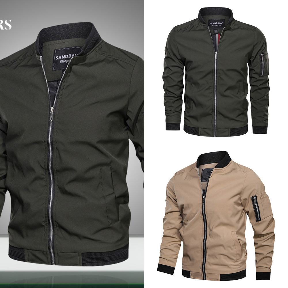 Windbreaker Men Bomber Jacket Casual Thin Zipper Slim Baseball Jackets Sportswear Male Solid Outwear Coats Brand Clothing 5XL, Em156 blue
Windbreaker Men Bomber Jacket Casual Thin Zipper Slim Baseball Jackets Sportswear Male Solid Outwear Coats Brand Clothing 5XL, Em156 blue