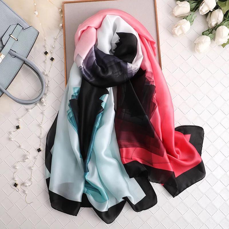 Scarves Yulaili Lady Beach Dress Accessories Summer Silk Scarf Women Wraps Multicolour Scarfs Shawl Female Chiffon Long Tippet
Scarves Yulaili Lady Beach Dress Accessories Summer Silk Scarf Women Wraps Multicolour Scarfs Shawl Female Chiffon Long Tippet