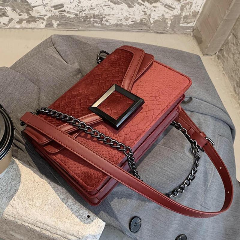 Crocodile pattern Square Crossbody bag 2021 New High-quality Matte Leather Women's Designer Chain Shoulder Messenger Bag, Black
Crocodile pattern Square Crossbody bag 2021 New High-quality Matte Leather Women's Designer Chain Shoulder Messenger Bag, Black