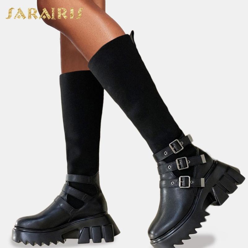 Sarairis New Design 2021 Fashionable Tire Sole Comfortable Cool Street Boots Woman Shoes Buckle Platform Motorcycle Boot Ladies1, Black
Sarairis New Design 2021 Fashionable Tire Sole Comfortable Cool Street Boots Woman Shoes Buckle Platform Motorcycle Boot Ladies1, Black