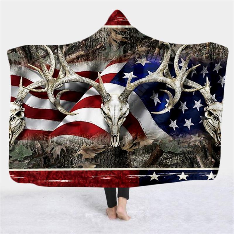 Flag Deer Hunting 3d printed Hooded Blanket Adult child Sherpa Fleece Wearable Blanket Halloween1
Flag Deer Hunting 3d printed Hooded Blanket Adult child Sherpa Fleece Wearable Blanket Halloween1