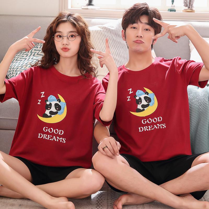 Summer Couple Pajamas Short Sleeve Cotton Sleepwear Women Pajamas Sets Casual Homewear Female Nightwear Short Set Pyjamas, Women pajama set
Summer Couple Pajamas Short Sleeve Cotton Sleepwear Women Pajamas Sets Casual Homewear Female Nightwear Short Set Pyjamas, Women pajama set