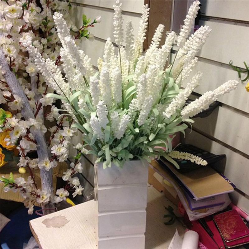 Artificial Flowers Bouquet Simulation Fake Romantic Provence Purple Lavender With Leaves For Home Wedding Party Decoration Plant
Artificial Flowers Bouquet Simulation Fake Romantic Provence Purple Lavender With Leaves For Home Wedding Party Decoration Plant