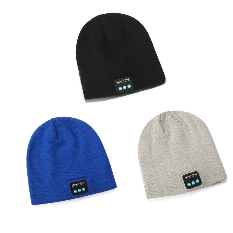 Knitted Winter Warm Bluetooth Headset Cap Wireless Binaural Stereo Call Music Headphones Hat for Night Running Fishing, Gy
Knitted Winter Warm Bluetooth Headset Cap Wireless Binaural Stereo Call Music Headphones Hat for Night Running Fishing, Gy