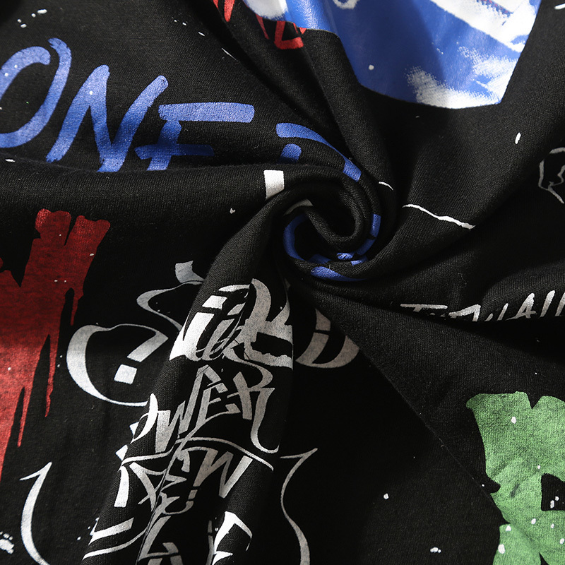Men Streetwear Hip Hop Graffiti T Shirt Long Sleeve Harajuku Tshirt Oversized Autumn Loose T-shirt Cotton Causal Tops Tees 201203
