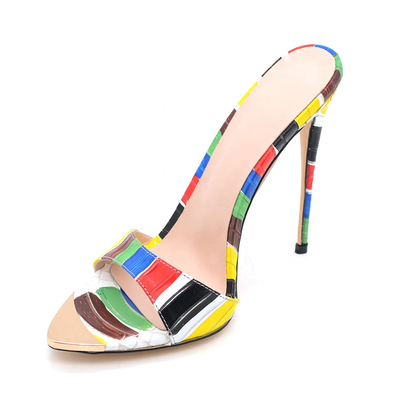 Dress Shoes Mixed Color Block Handmade Leather High Heels 2022 Summer Open Toe Sandals For Ladies Pumps, Black
Dress Shoes Mixed Color Block Handmade Leather High Heels 2022 Summer Open Toe Sandals For Ladies Pumps, Black