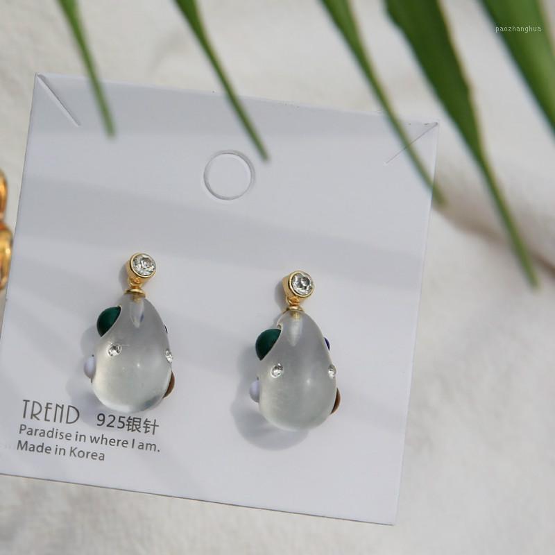 Sweet Resin Water Drop Earrings Simple Trending Handmade Eardrop Girls Korean Jewelry 925-Silver Fashion Women Accessories Dangle & Chandeli
Sweet Resin Water Drop Earrings Simple Trending Handmade Eardrop Girls Korean Jewelry 925-Silver Fashion Women Accessories Dangle & Chandeli