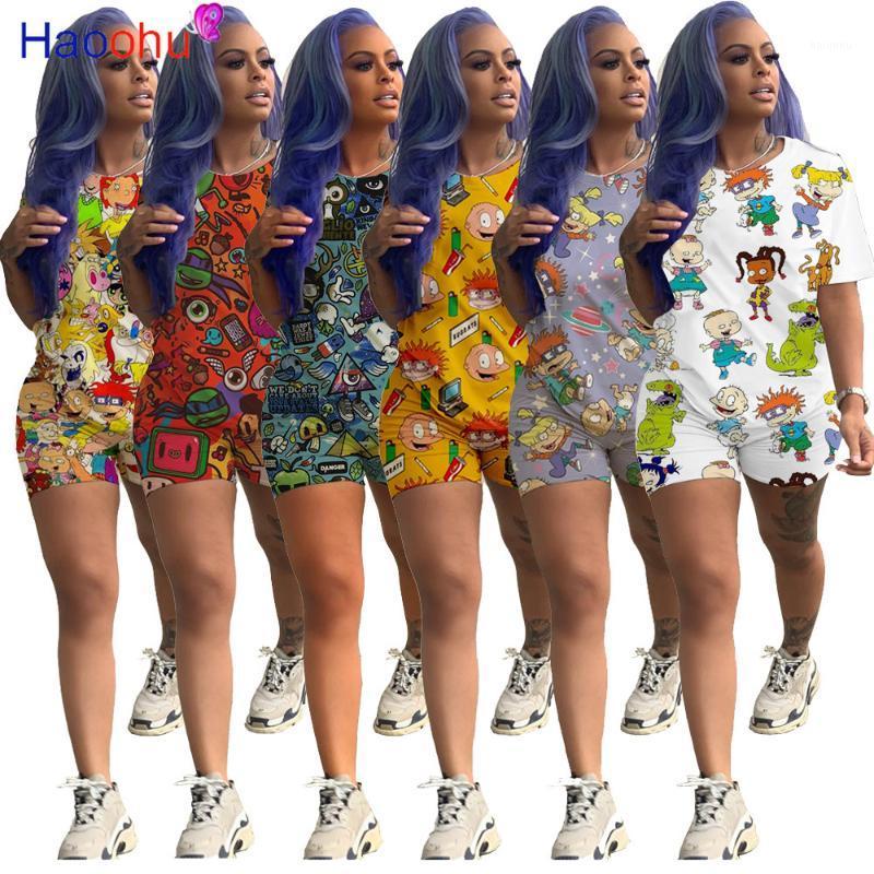 Women' Tracksuits Plus Size 2 Piece Club Outfit Summer Clothes For Women Cartoon Character Print Loose Top And Biker Short Sweat Suit Match, Green
Women' Tracksuits Plus Size 2 Piece Club Outfit Summer Clothes For Women Cartoon Character Print Loose Top And Biker Short Sweat Suit Match, Green